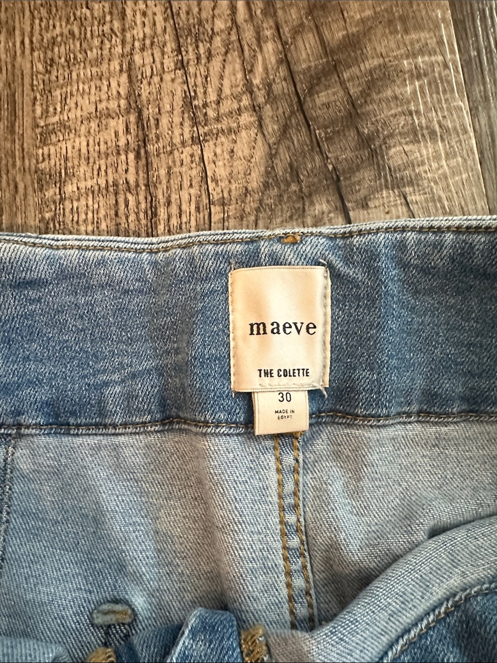 Anthropology Maeve The Colette Crop High Waist Wide Leg Jeans - Picture 5 of 11